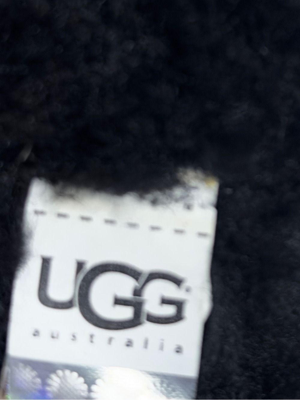 UGG Short Shearling Boots in Black and Dark Green was men’s size 7 (S -100) - Picture 9 of 9